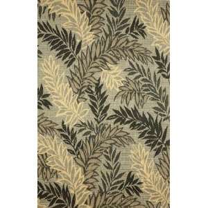   Tropical Black 1735 48 7 10 X 9 10 Area Rug