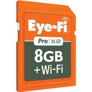  New Eye Fi Pro X2 8GB Wi Fi SDHC Memory Card   CL3572 