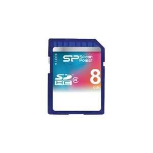  Silicon Power 8GB Class 4 SDHC Memory Card Electronics