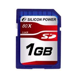  Silicon Power Secure Data (SD) 1GB 80X Electronics