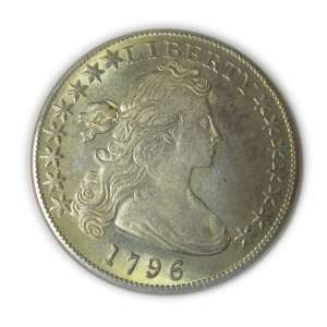  Replica Silver U.S.Bust dollar 1796 Small Eagle 