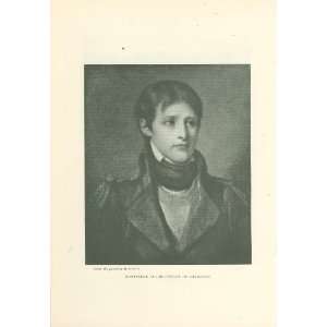  1894 Print Napoleon Bonaparte As Lieutenant of the 