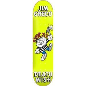  Deathwish Greco Hammer Man Deck 8.0 Skateboard Decks 