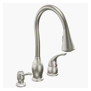  Moen Inc/Faucets 1Hand Faucet/Pull Spout 87555Sl Kitchen 