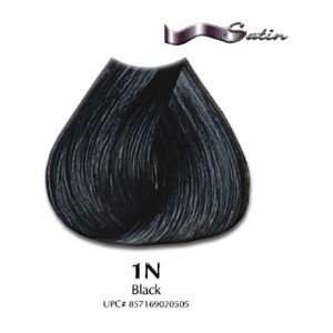  1N Black   Satin Hair Color with Aloe Vera Base Health 