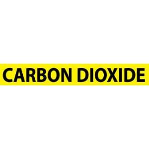   PIPE MARKERS CARBON DIOXIDE 1X9 1/2 CAPHEIGHT VINYL