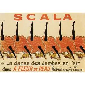  FRANCE FRENCH SHOW DANCE THEATRE SCALA GIRLS VINTAGE 