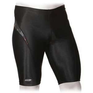  Finis Jammer Swimsuit   Rip Tide   Black/Red Sports 