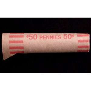 Preformed Coin Wrappers for 50 CENTS Bag of 100 