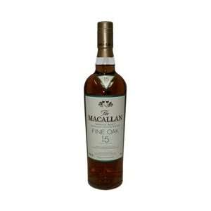 The Macallan Fine Oak 15 Year Old Single Highland Malt Scotch Whisky 