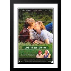  I Love You, I Love You Not 20x26 Framed and Double Matted Movie 