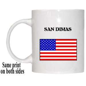  US Flag   San Dimas, California (CA) Mug 