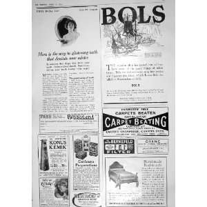  1925 ADVERTISEMENT BOLS CARPET BEATING BARTHOLOMEW KONUS 