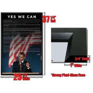  Framed Barack Obama We Can Speech Poster Fr4809