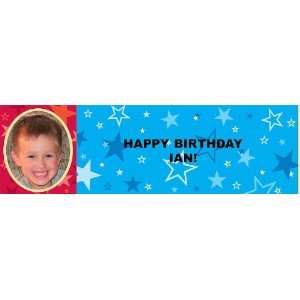  Seeing Stars Personalized Photo Banner Large 30 x 100 