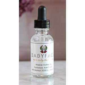  Babyface B Massive Hydration Hyaluronic Acid Serum with 