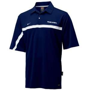   Nike Penn State Nittany Lions Navy Coin Toss Polo