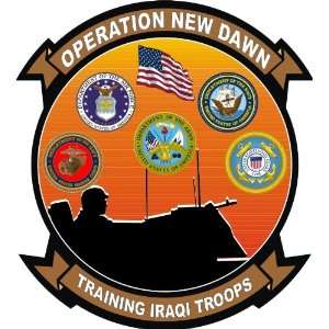  Operation New Dawn Decal Sticker 5.5 