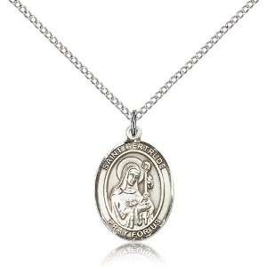  Designer Jewelry Gift Sterling Silver St. Gertrude Of Nivelles 