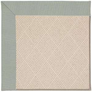   Zoe White Wicker 427 Marine Blue 6 x 6 Area Rug