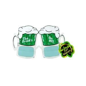  St. Patricks Day Beer Mug Eyeglasses Health & Personal 