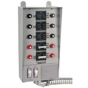   30310A Manual Indoor Transfer Switch,10 Circuit
