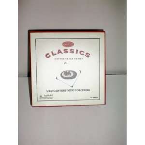   Solitaire    Classics Coffee Table Games    as shown 
