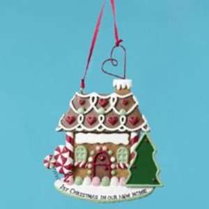  3.75 First Christmas Gingerbread Ornamnet Case Pack 96 