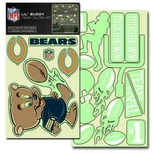  Chicago Bears Lil Buddy Glow In The Dark Decal Kit 