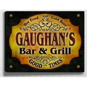  Gaughans Bar & Grill 14 x 11 Collectible Stretched 