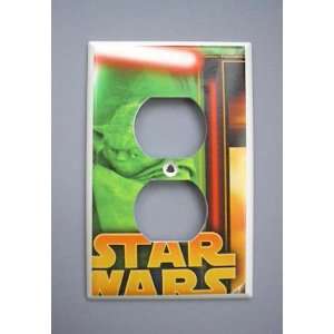  Star Wars YODA OUTLET Switch Plate switchplate #2 