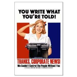  Corporate News Large Poster by  