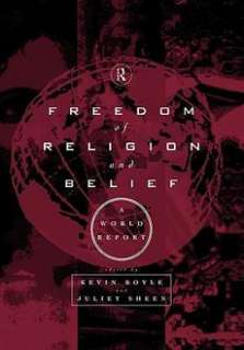 Freedom of Religion and Belief A World Report NEW 9780415159784 