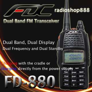 FDC FD 880 Dual Band 136 174/400 480Mhz Radio earpiece  
