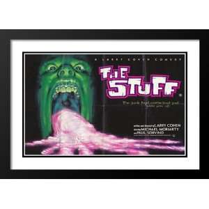 The Stuff 20x26 Framed and Double Matted Movie Poster   Style B   1985