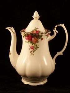 Vintage Royal Albert Old Country Roses; Coffee Pot  