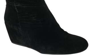 Nine West Womens Boots Amelie Black Suede Knee high  