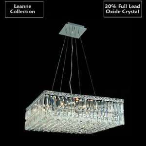  3513 Contemporary Modern Chandelier Lead Oxide Crystal 