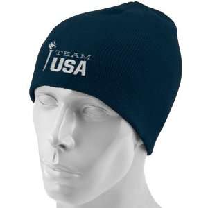  2010 Winter Olympics Team USA Youth Navy Blue Knit Beanie 