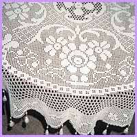 Feel the luxury of this rich looking Tablecloth. This style is 