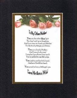 Heartfelt Poem for Mothers   To My Other Mother (From Son in law) Poem 