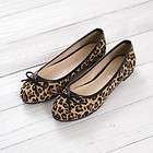 US5 10.5 New Womens Ballet Flats Shoes Loafers slip on Leopard 