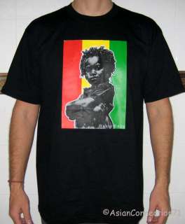 RASTA BABY New Irie Roots REGGAE Dub T shirt L Black  