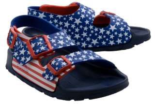 New Birkenstock Aruba Stars & Stripe Ladies 41 N 10 $80  