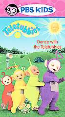 Teletubbies   Dance With The Teletubbies VHS, 1998  