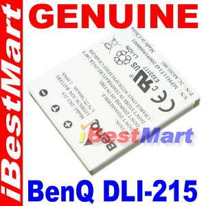 Genuine BenQ Battery DLI 215 E800 X600 X710 E1020 E1240  