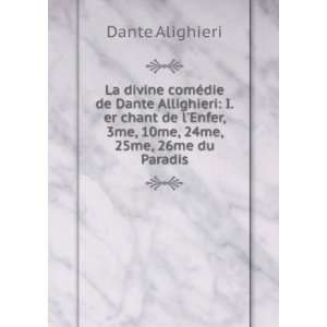  Enfer, 3me, 10me, 24me, 25me, 26me du Paradis Dante Alighieri Books