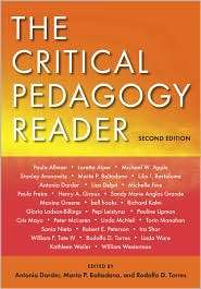The Critical Pedagogy Reader, (0415961203), Darder/Baltodan, Textbooks 