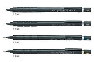 PENTEL Graph 1000 Mechanical Pencil,PG1005 1007 1009  