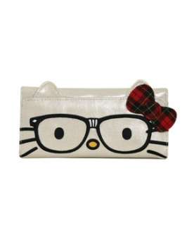 Wallet HELLO KITTY NEW Sanrio Kitty Cat Nerd Face Cosplay Licensed 